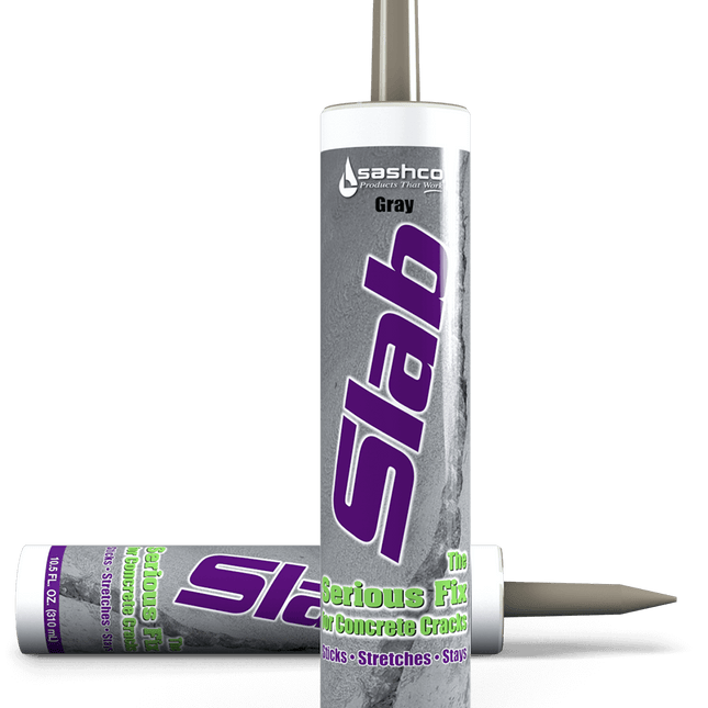 Sashco® Slab Conrete® Gray 10.5 oz Caulk Case of (12)