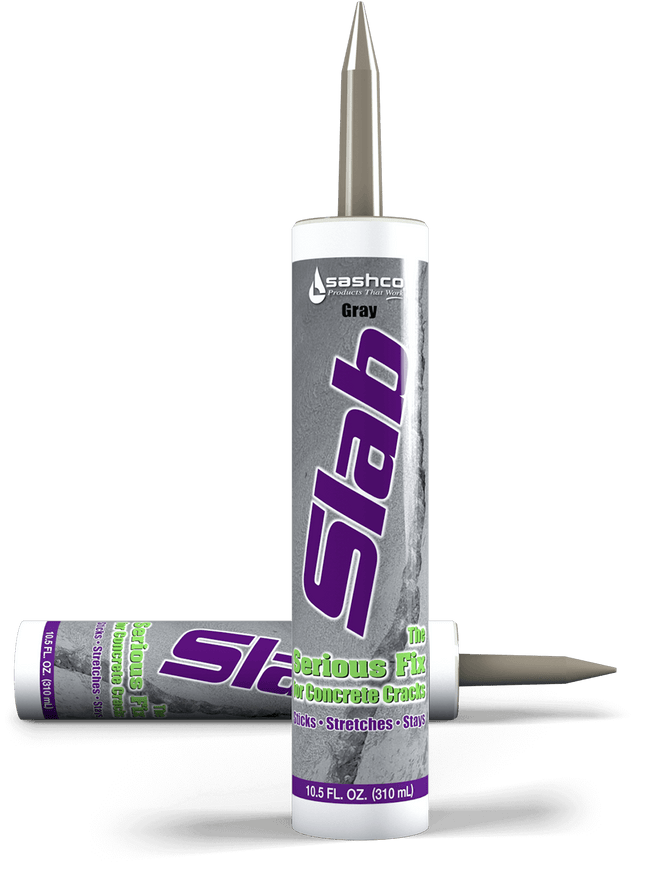 Sashco® Slab Conrete® Gray 10.5 oz Caulk Case of (12)