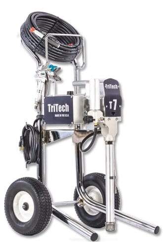 Tritech T7 Airless Paint Sprayer 1.6HP with Hi Cart