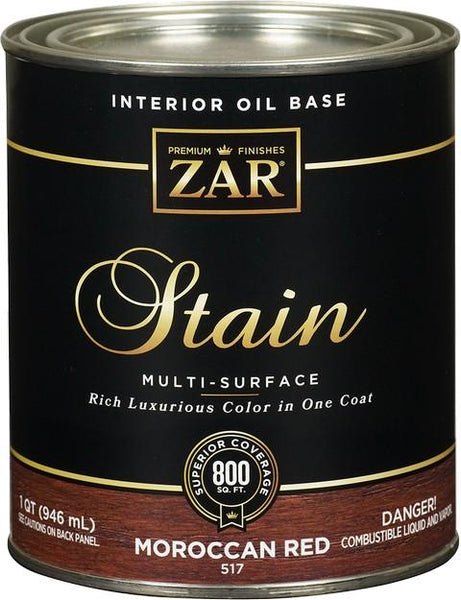ZAR® Moroccan Red Qt Interior Oil Wiping Stain 517